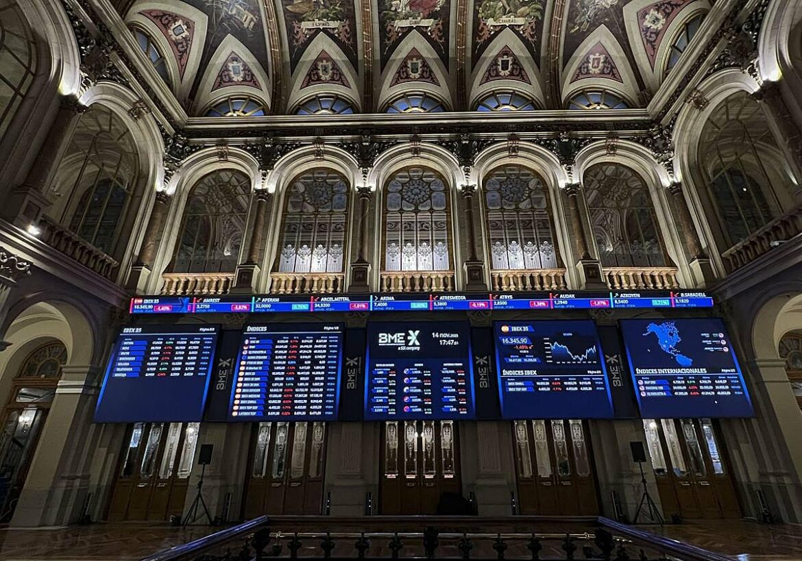 El miedo a una posible burbuja en la IA persiste y las Bolsas cierran la semana con caídas