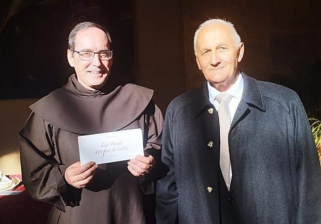 El prepósito general de los carmelitas y Manuel Fernando Guerrero