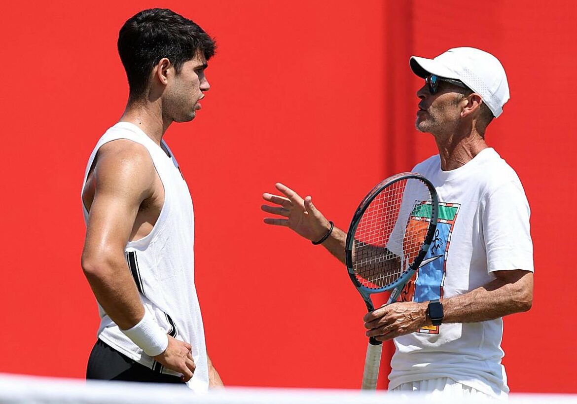 Samuel López, un técnico para Carlos Alcaraz con 30 años de experiencia y muy cercano a Juan Carlos Ferrero