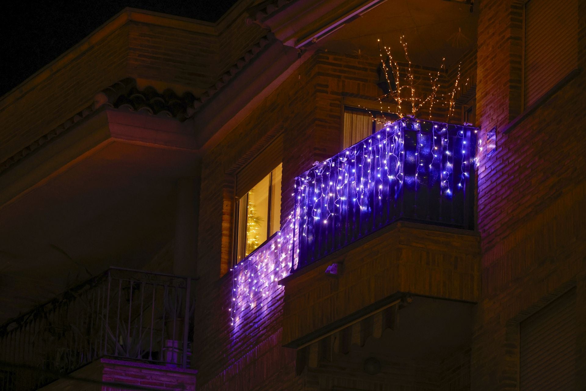 Derroche de luz navideña en pedanías de Murcia
