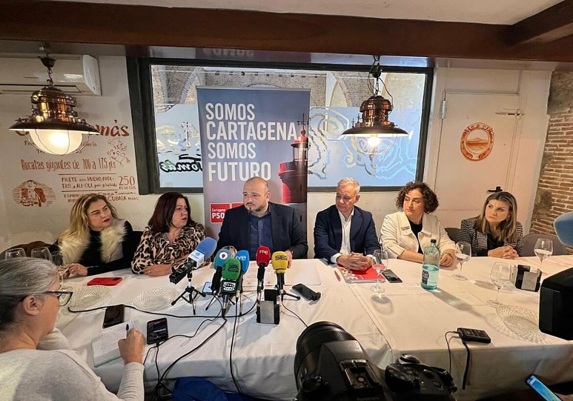 El portavoz del PSOE de Cartagena advierte del riesgo que implica Vox para el Mar Menor