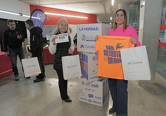 Clara Duarte y Belén Gómez, que participará por primera vez.