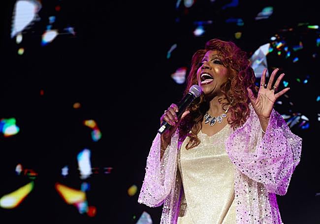 Gloria Gaynor dejó huella en San Pedro del Pinatar.