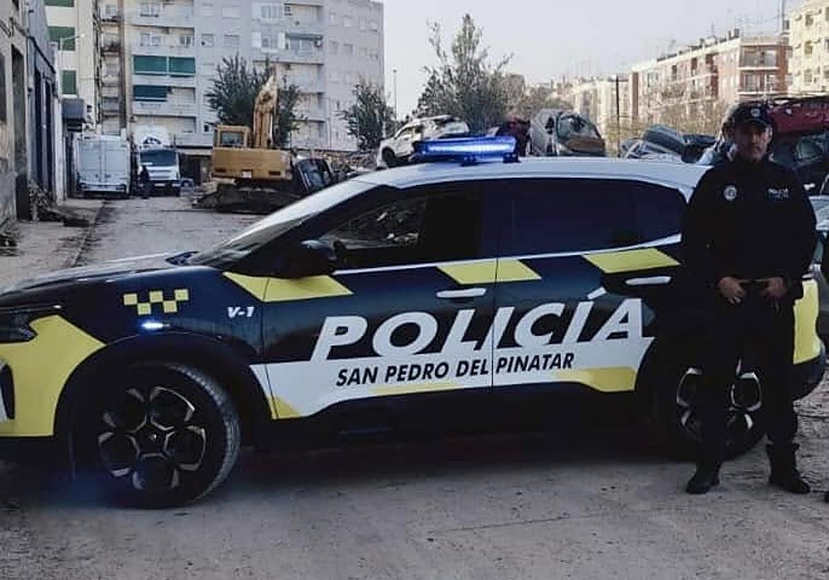 Un policía de San Pedro, en una imagen de archivo.