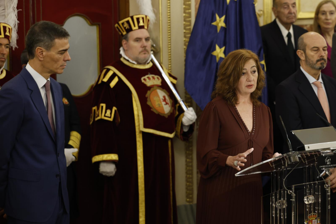 Armengol llama a recuperar «la cultura del acuerdo» constitucional en medio de una polarización extrema