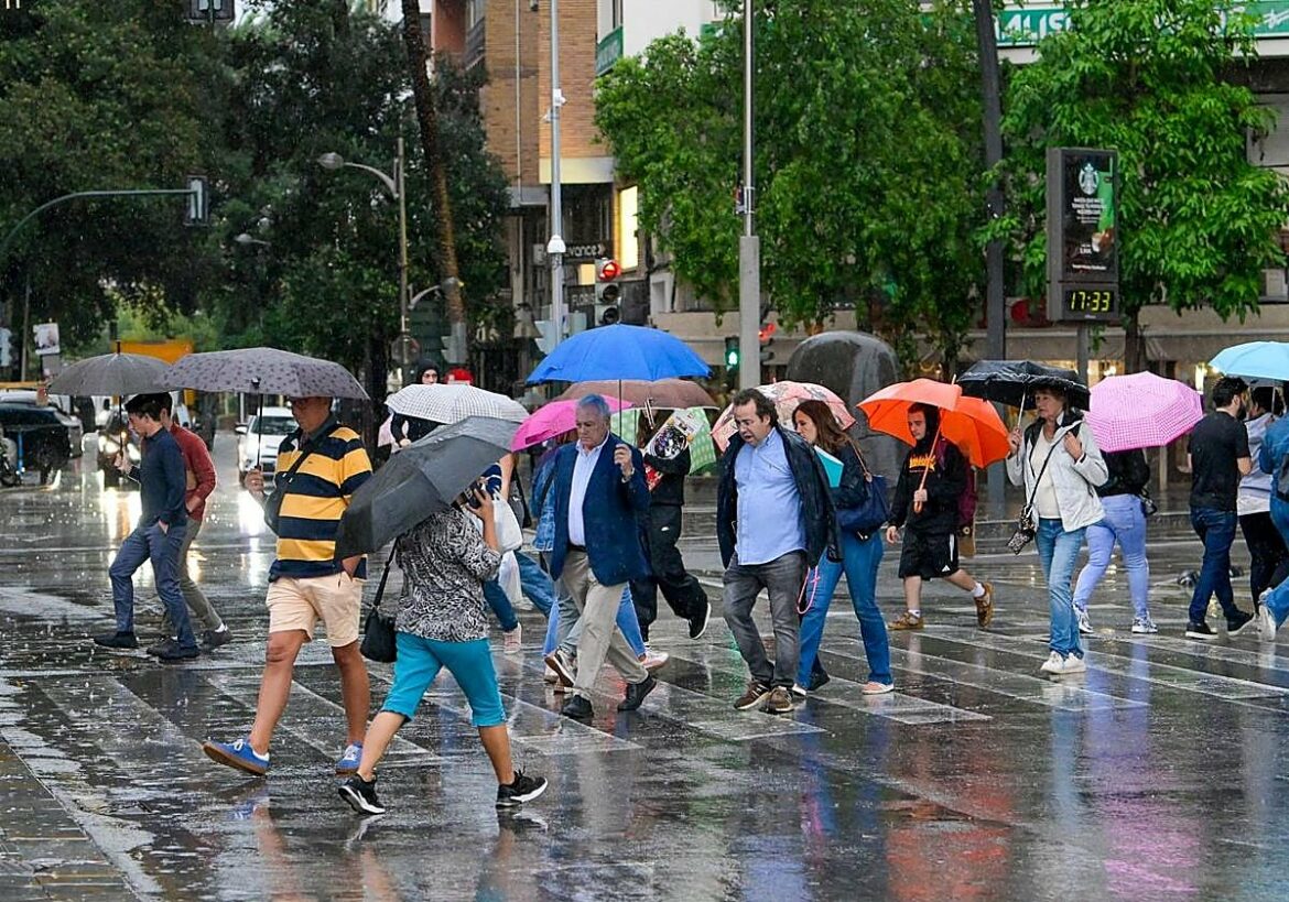 Las lluvias vuelven a la Región este fin de semana: Aemet activa la alerta amarilla