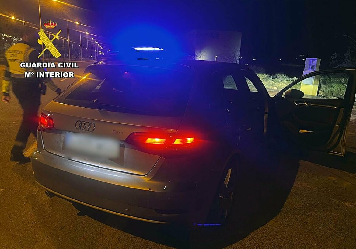 Detenida en Murcia por conducir ebria, en sentido contrario por la autovía A-7 y con su hijo a bordo