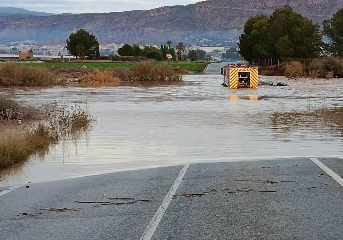Aemet avisa de más lluvias y tormentas en la Región hasta mediados de esta semana