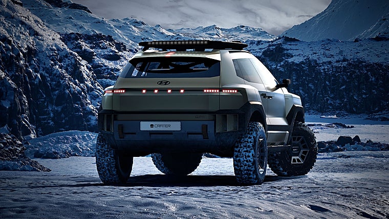 Crater Concept, el todoterreno más extremo de Hyundai