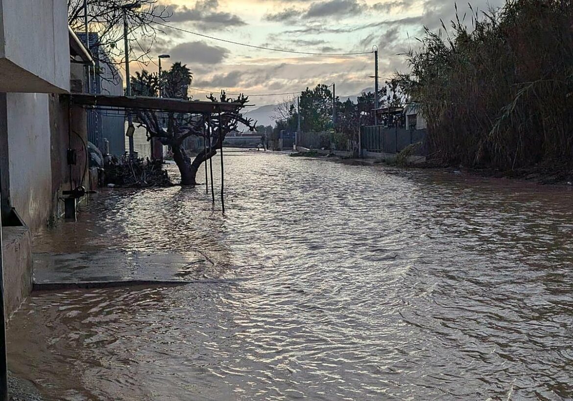 Aviso amarillo por lluvias, tormentas y granizo en parte de la Región