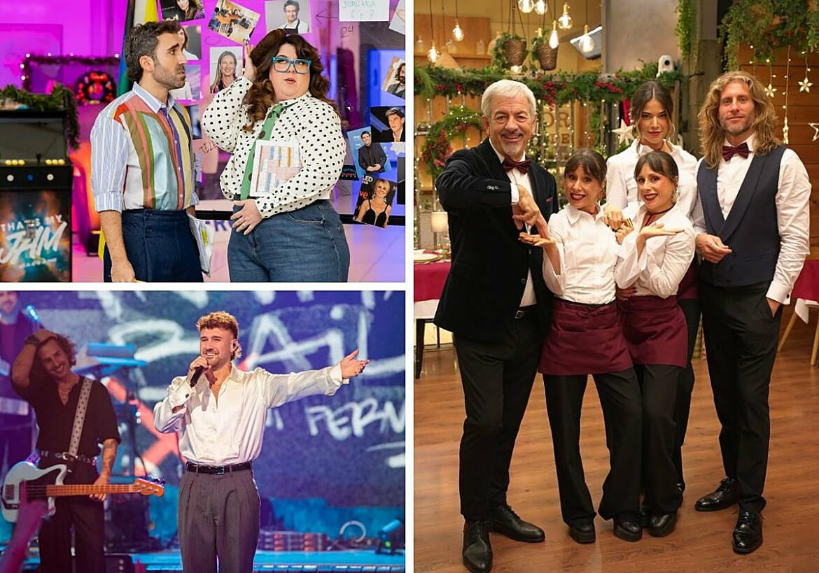 Nochebuena en la tele: el clásico ‘Telepasión’, mucha música y maratón de humor