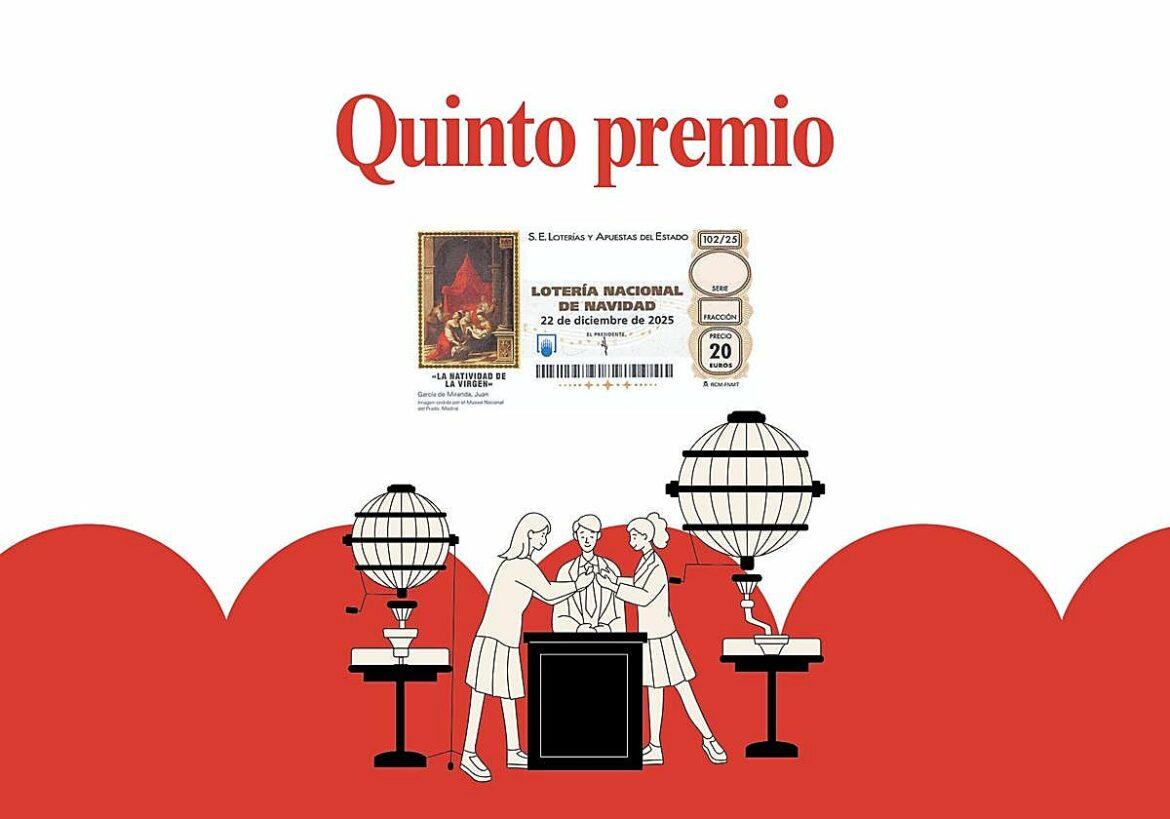 El 60649, segundo quinto premio de la Lotería de Navidad