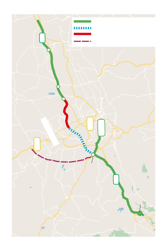 El Consejo de Ministros desbloquea el Arco Norte de Murcia y licitará la primera fase