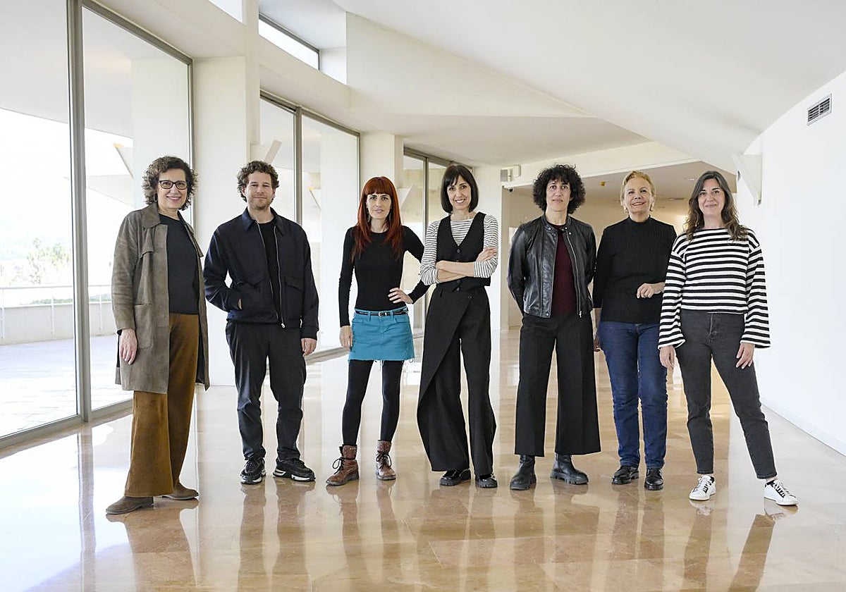 El equipo de 'Sorda', que logra siete nominaciones a los premios Goya.