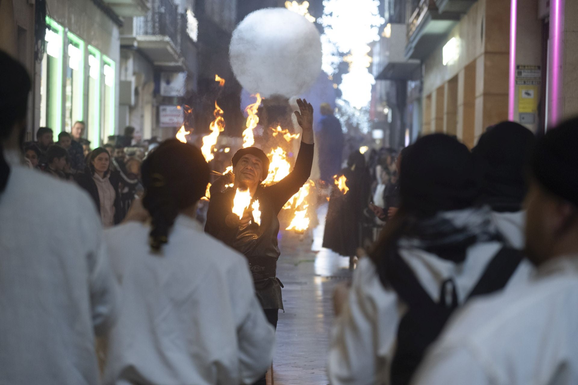 Desfile de emisarios y carteros en Cartagena