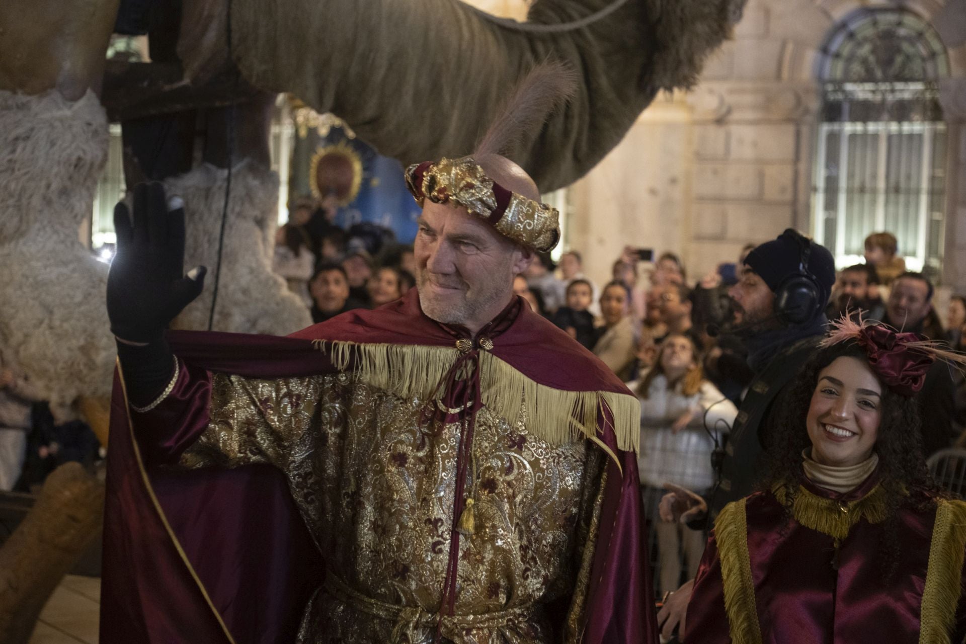 Desfile de emisarios y carteros en Cartagena