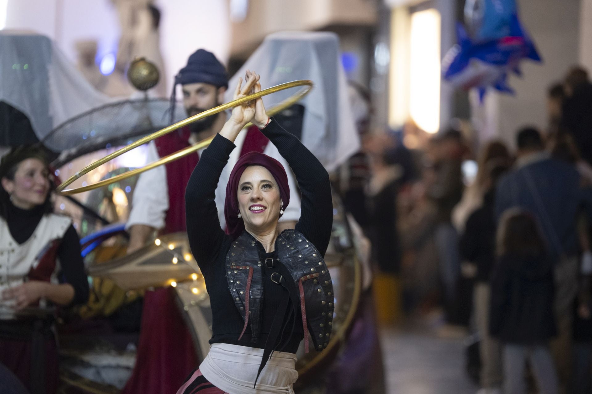 Desfile de emisarios y carteros en Cartagena