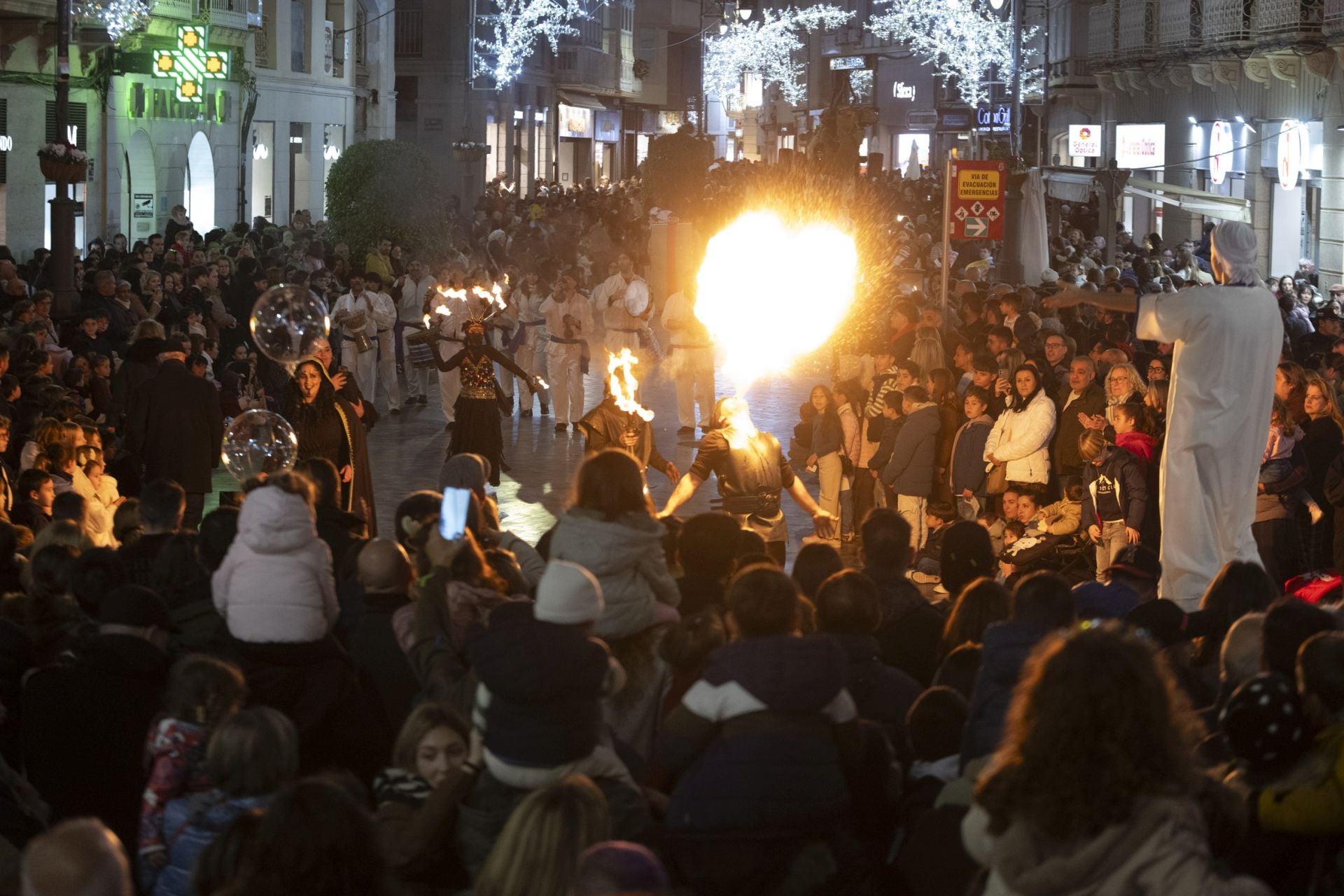 Desfile de emisarios y carteros en Cartagena