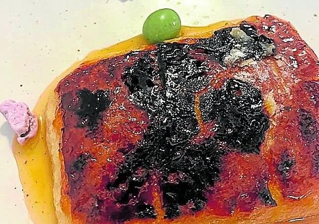 Torrija de napolitana.