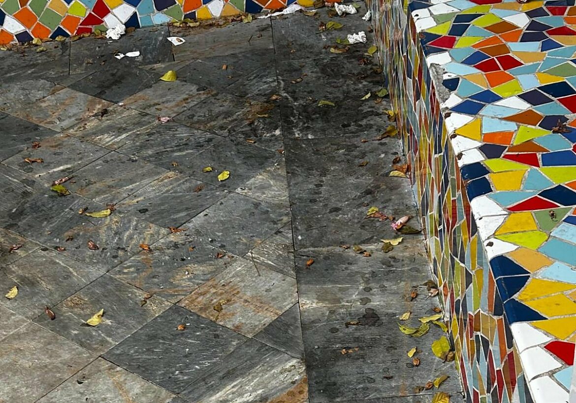 Vecinos de la zona centro de Alhama se quejan de inseguridad en el jardín de Los Patos