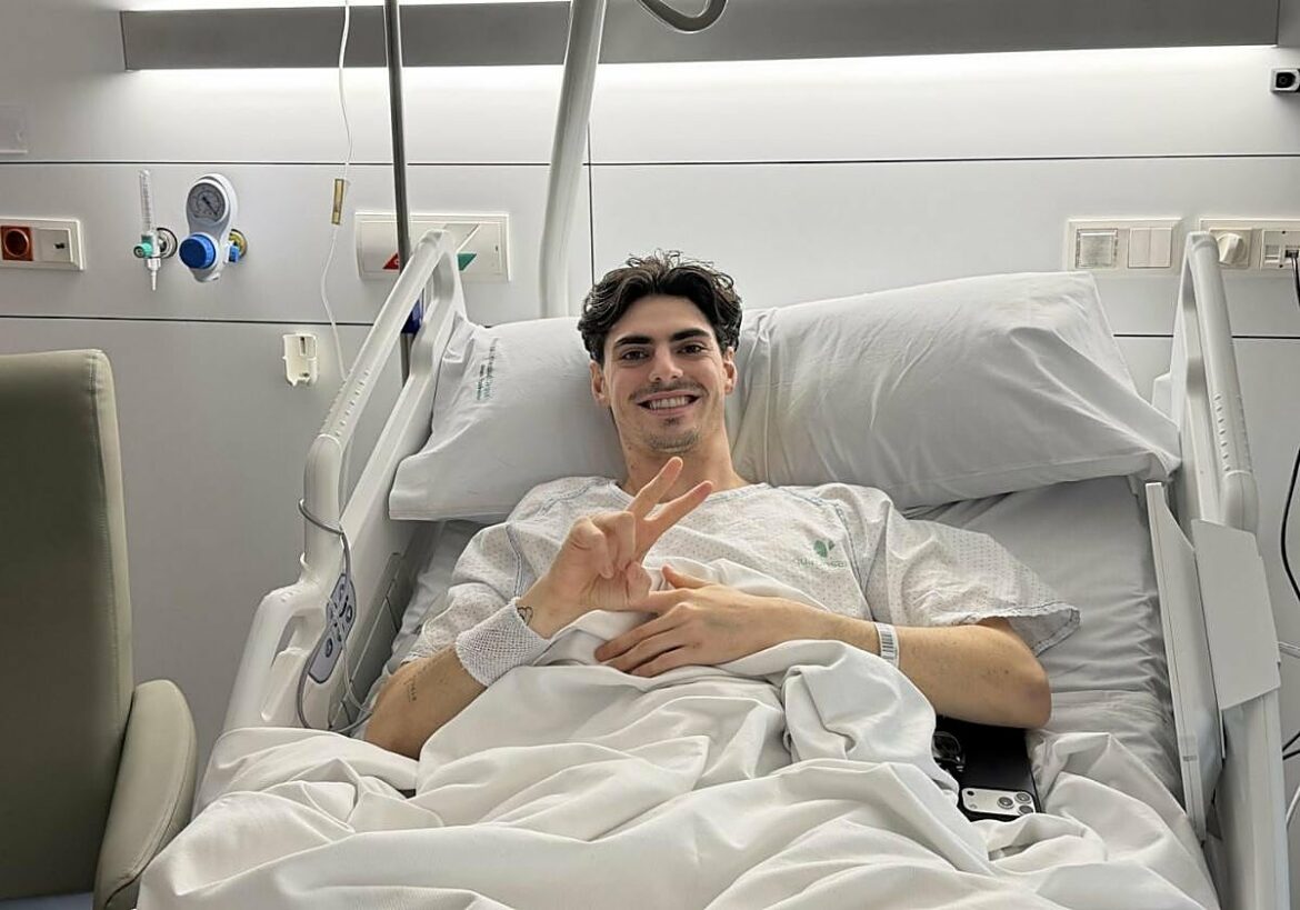 Fermín Aldeguer, desde el hospital: «Volveré pronto»