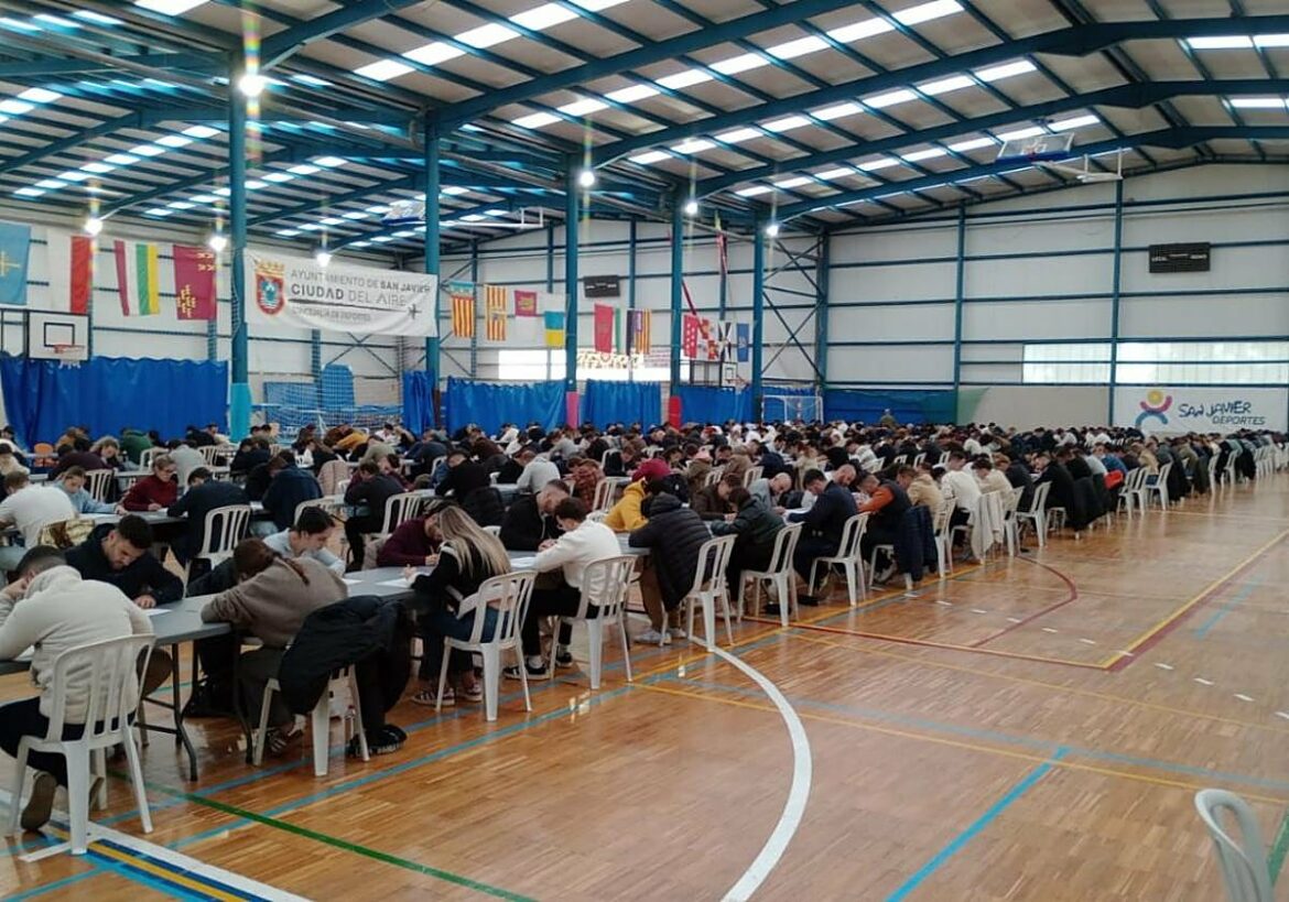 Histórica convocatoria de oposiciones en San Javier, San Pedro y Los Alcázares