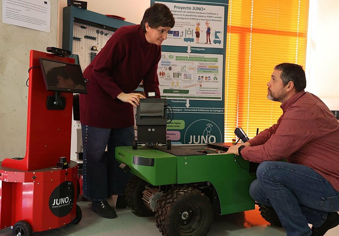 Un robot de la UPCT monitorizará la calidad del aire y los niveles de ruido en el puerto