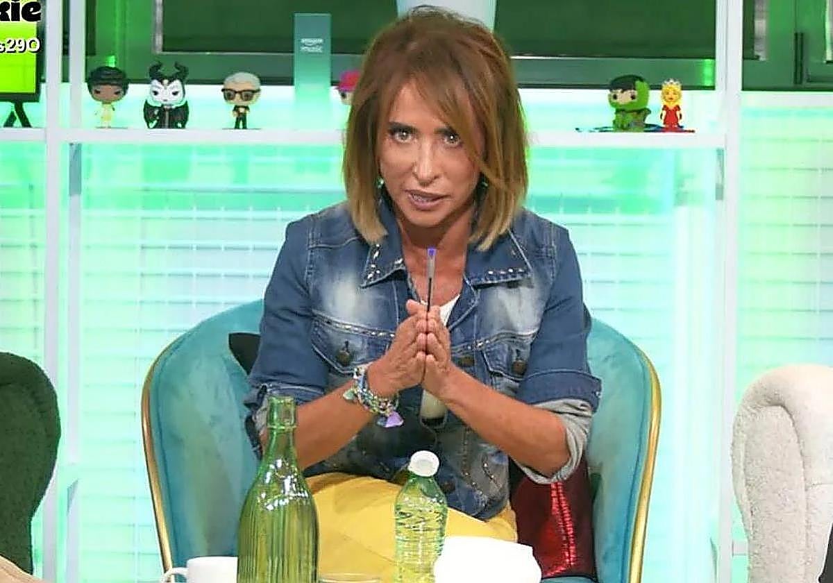 María Patiño, presentadora de 'No somos nadie'.