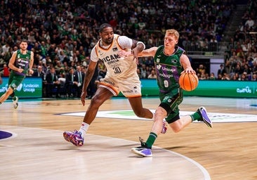 Al UCAM se le escapa de las manos la victoria en Málaga y queda en manos del Baskonia para ser o no cabeza de serie