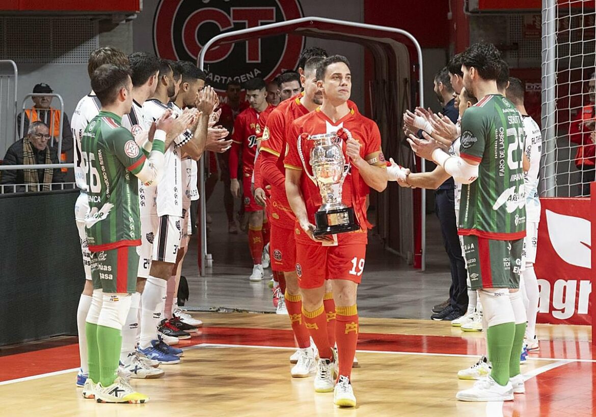 Fiesta y victoria para el Jimbee Cartagena ante el Noia