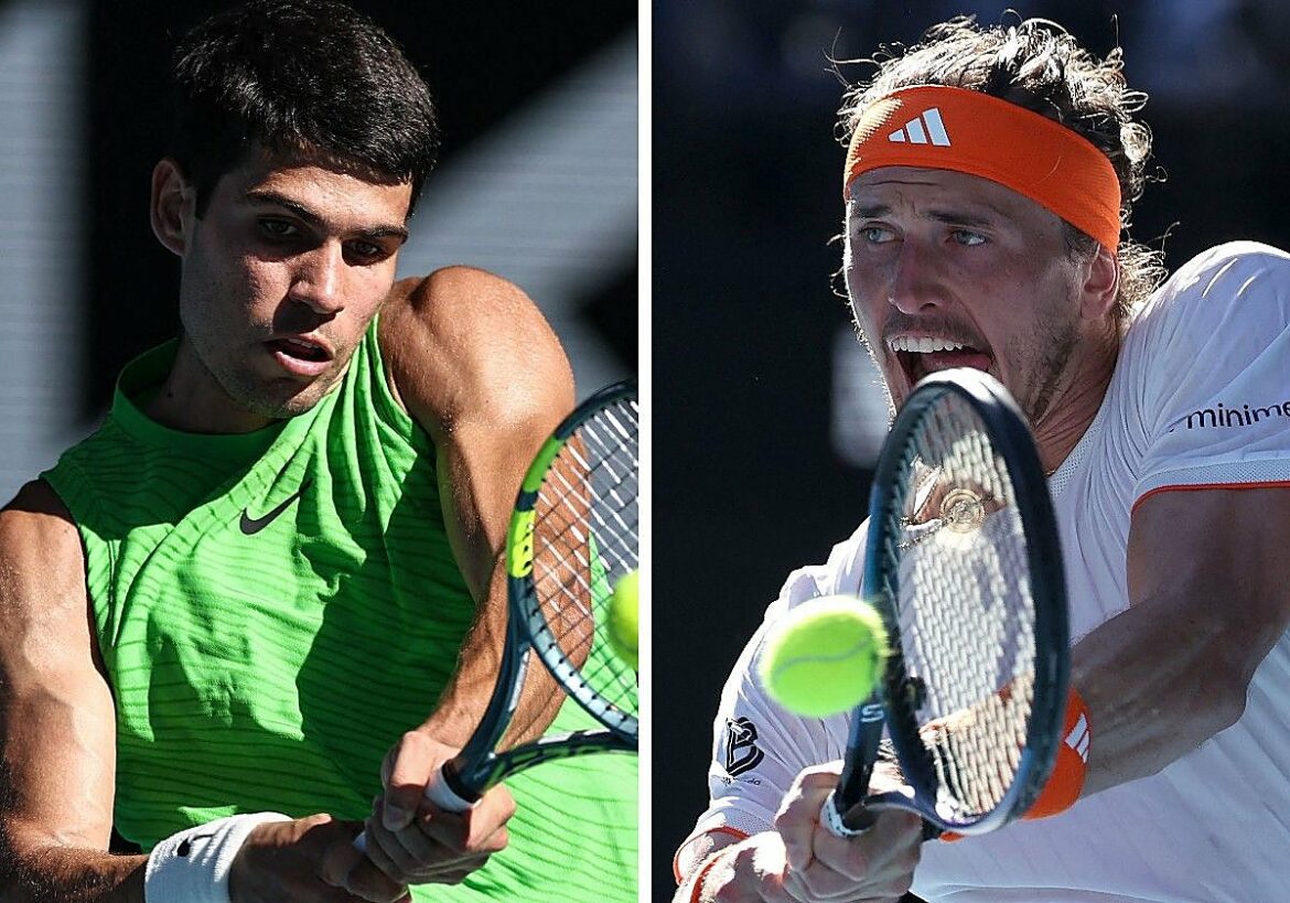 Directo | Alcaraz – Zverev, semifinal del Open de Australia