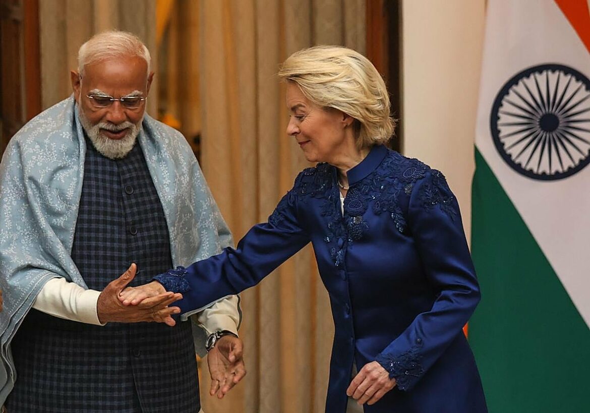 La UE cierra un acuerdo comercial estratégico con India, tras el frenazo a Mercosur