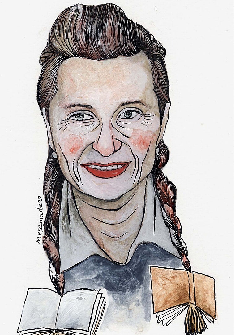 Imagen - Elfriede Jekinek, dramaturga, ganadora del Premio Nobel de Literatura 2014.