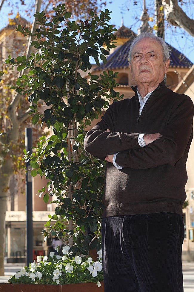 Salvador García Jiménez (Cehegín, 1944), en Murcia.
