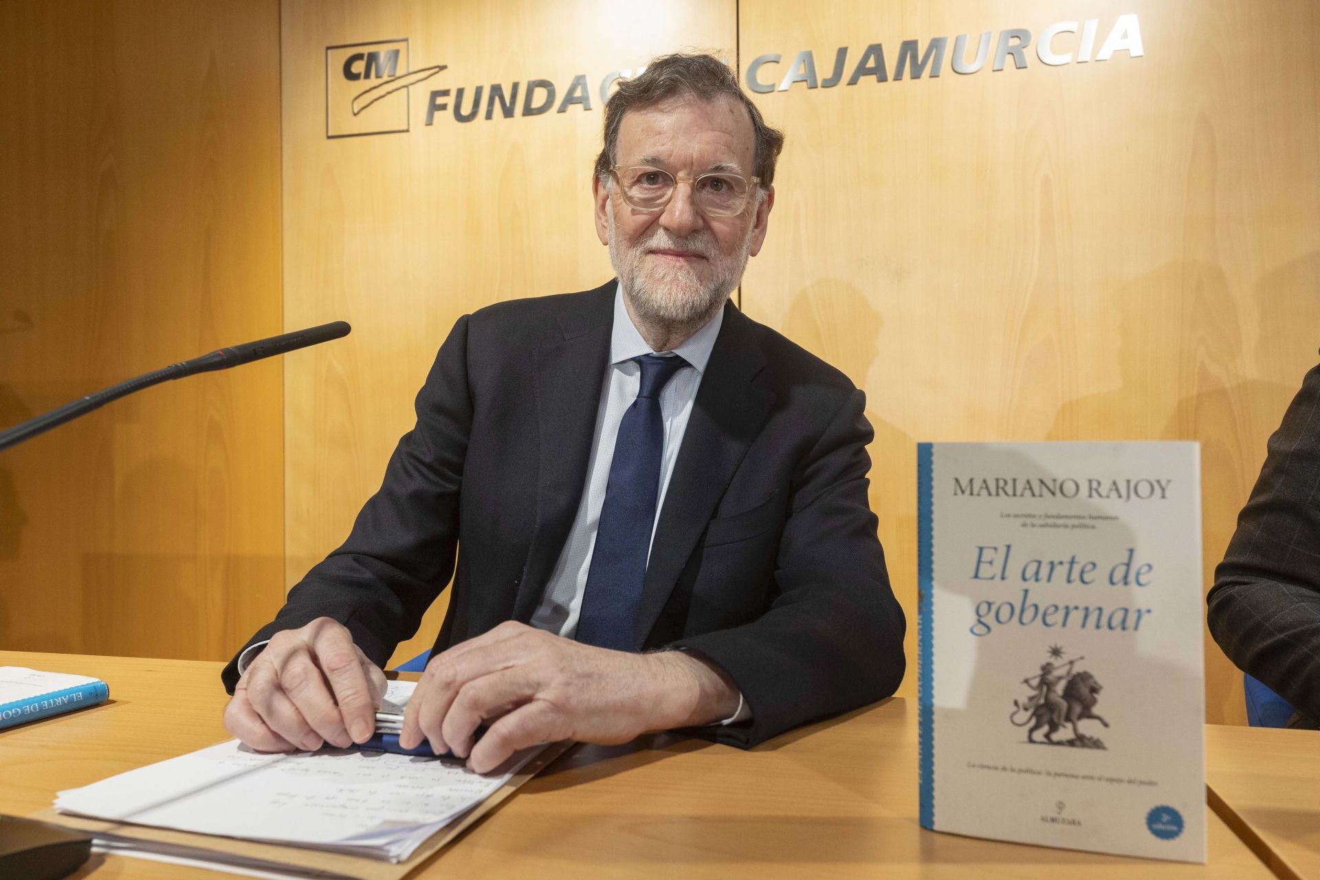 Mariano Rajoy presenta en Murcia 'El arte de gobernar'