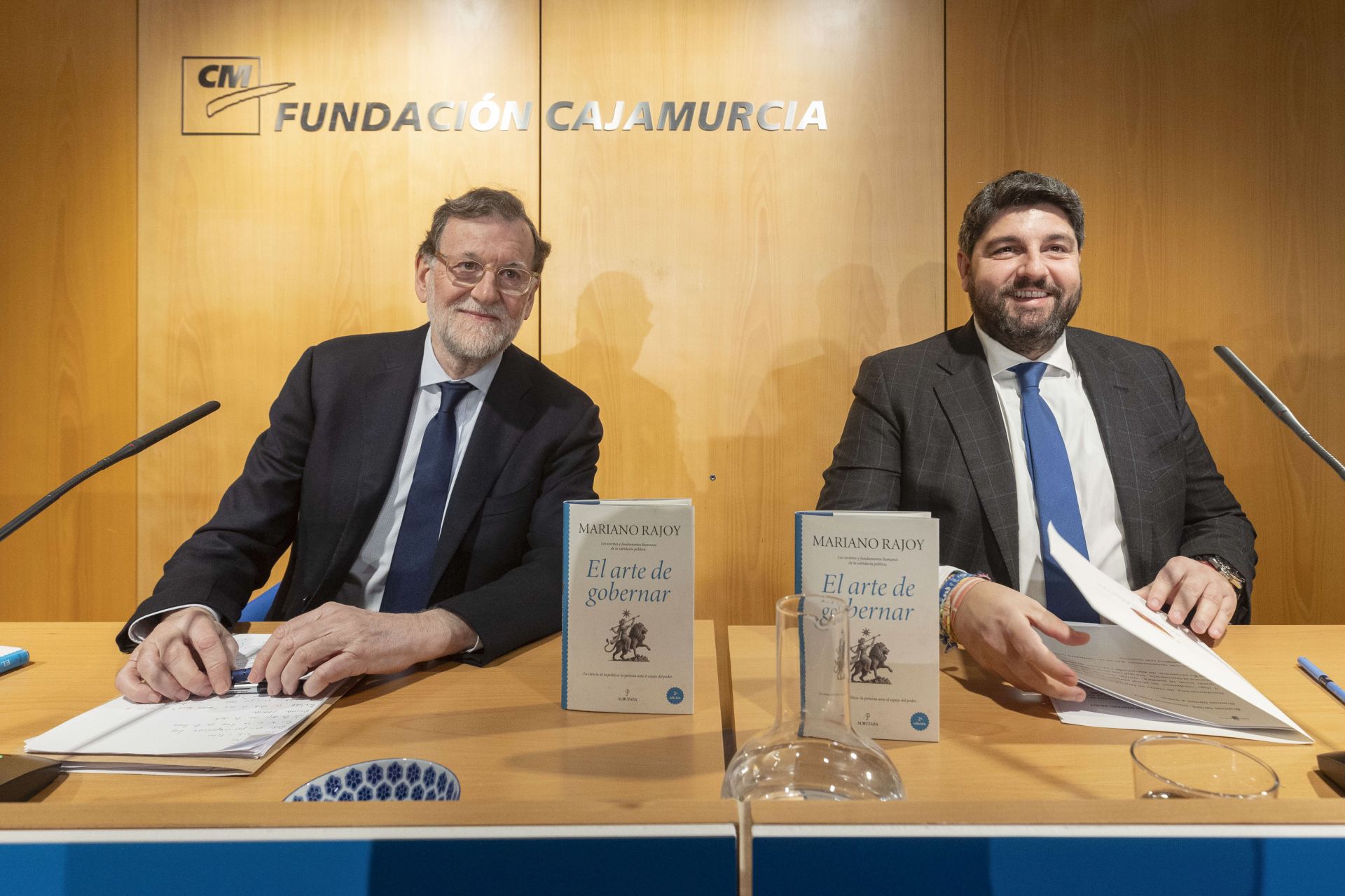 Mariano Rajoy presenta en Murcia 'El arte de gobernar'