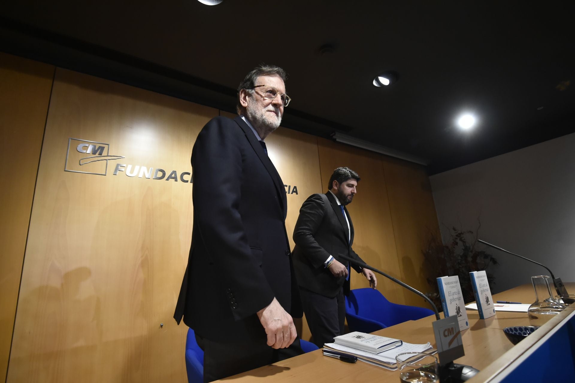 Mariano Rajoy presenta en Murcia 'El arte de gobernar'