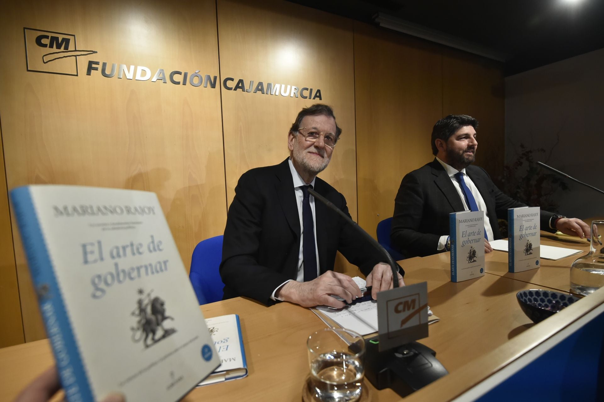 Mariano Rajoy presenta en Murcia 'El arte de gobernar'