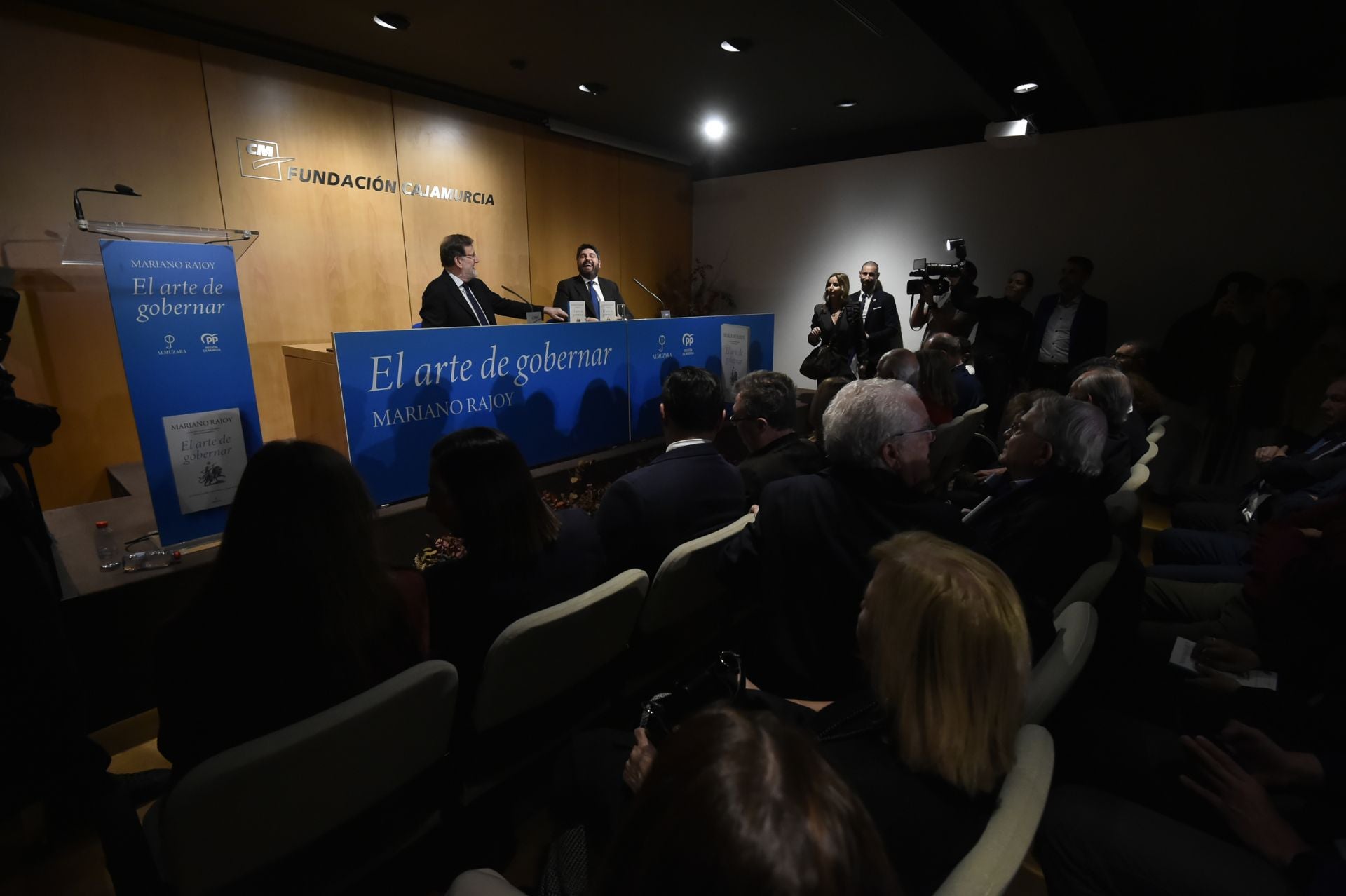 Mariano Rajoy presenta en Murcia 'El arte de gobernar'