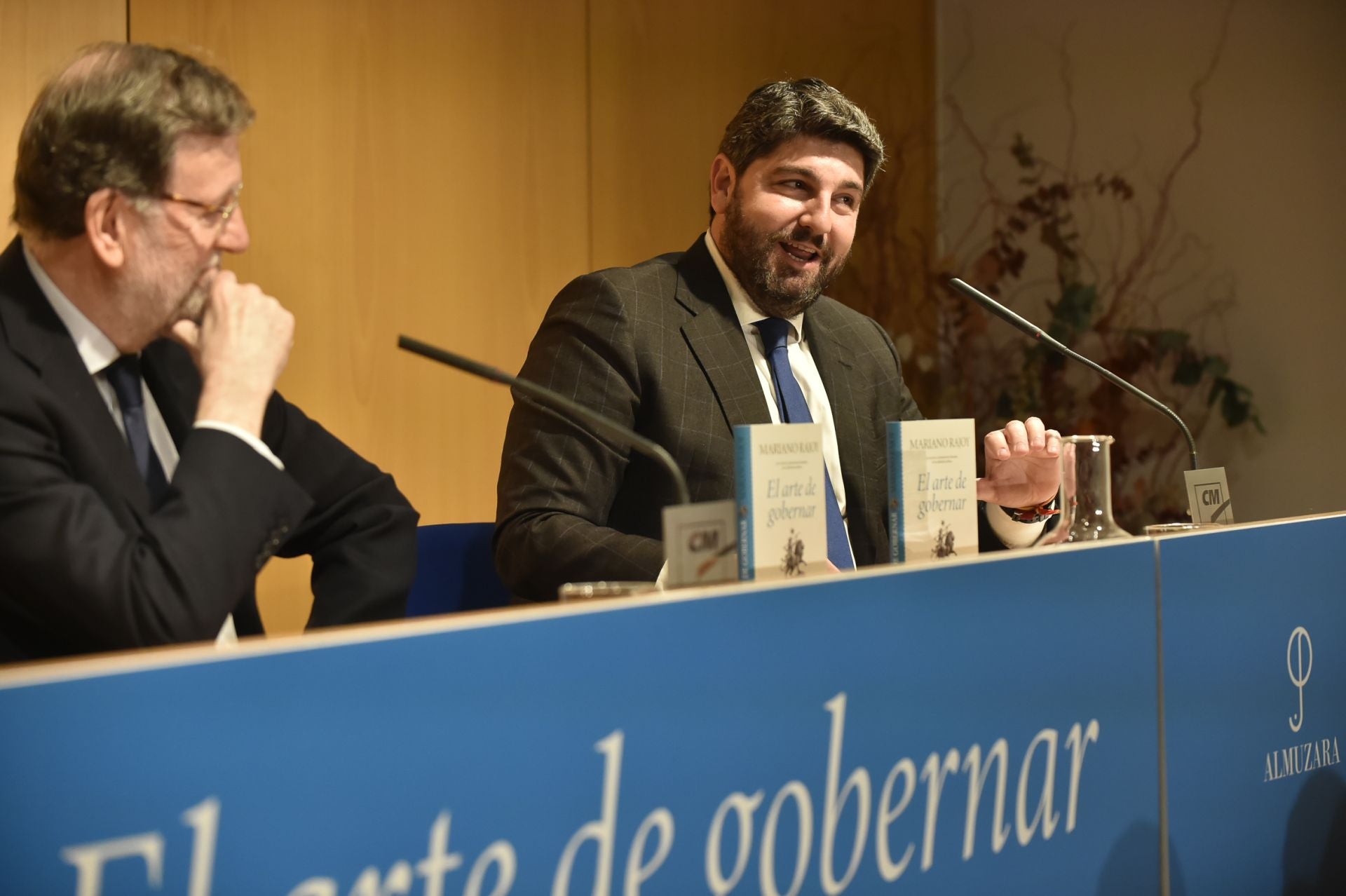 Mariano Rajoy presenta en Murcia 'El arte de gobernar'