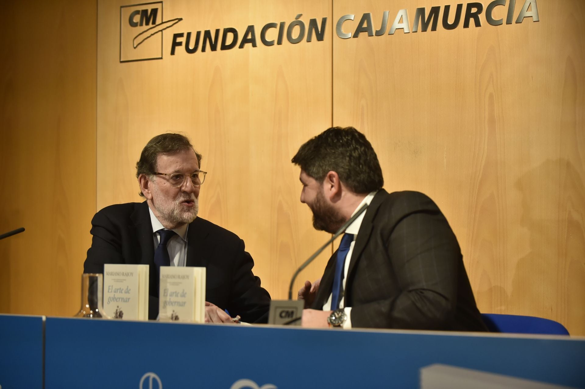 Mariano Rajoy presenta en Murcia 'El arte de gobernar'