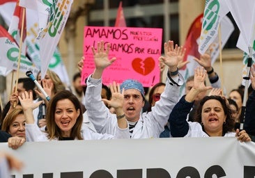 La primera jornada de la nueva huelga de médicos deja 2.000 consultas suspendidas en la Región de Murcia