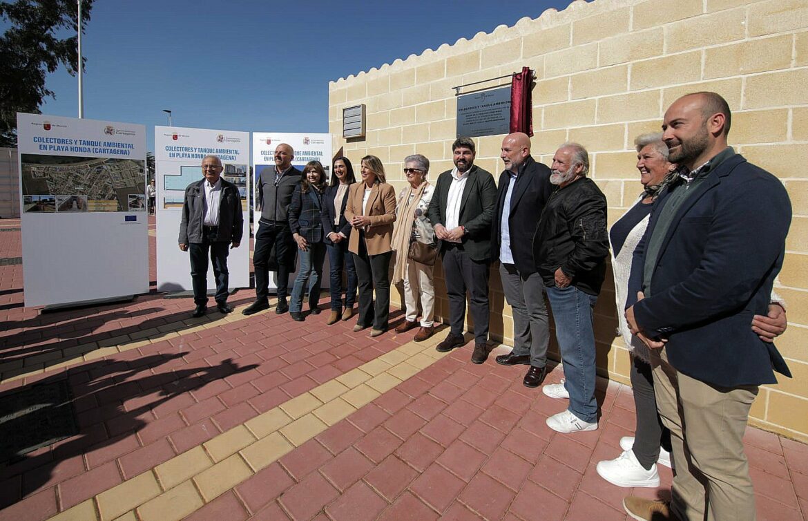 Avanzan las obras de los tanques de tormentas de Las Torres, Lorquí y Alcantarilla