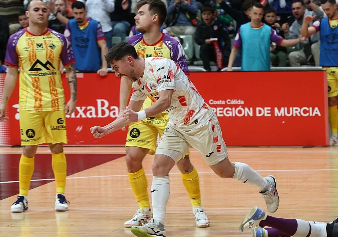 Victoria de oficio de ElPozo Murcia contra el Palma Futsal