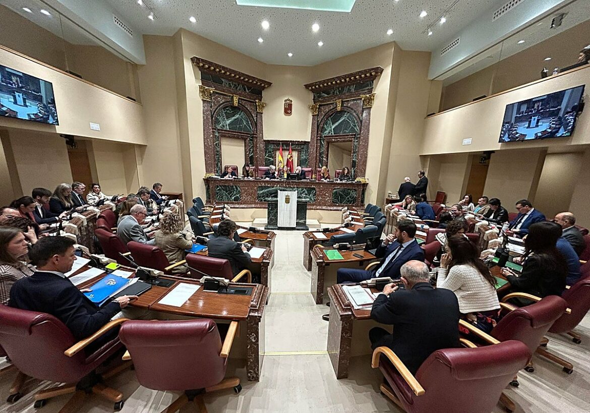 En directo, el Pleno de la Asamblea Regional