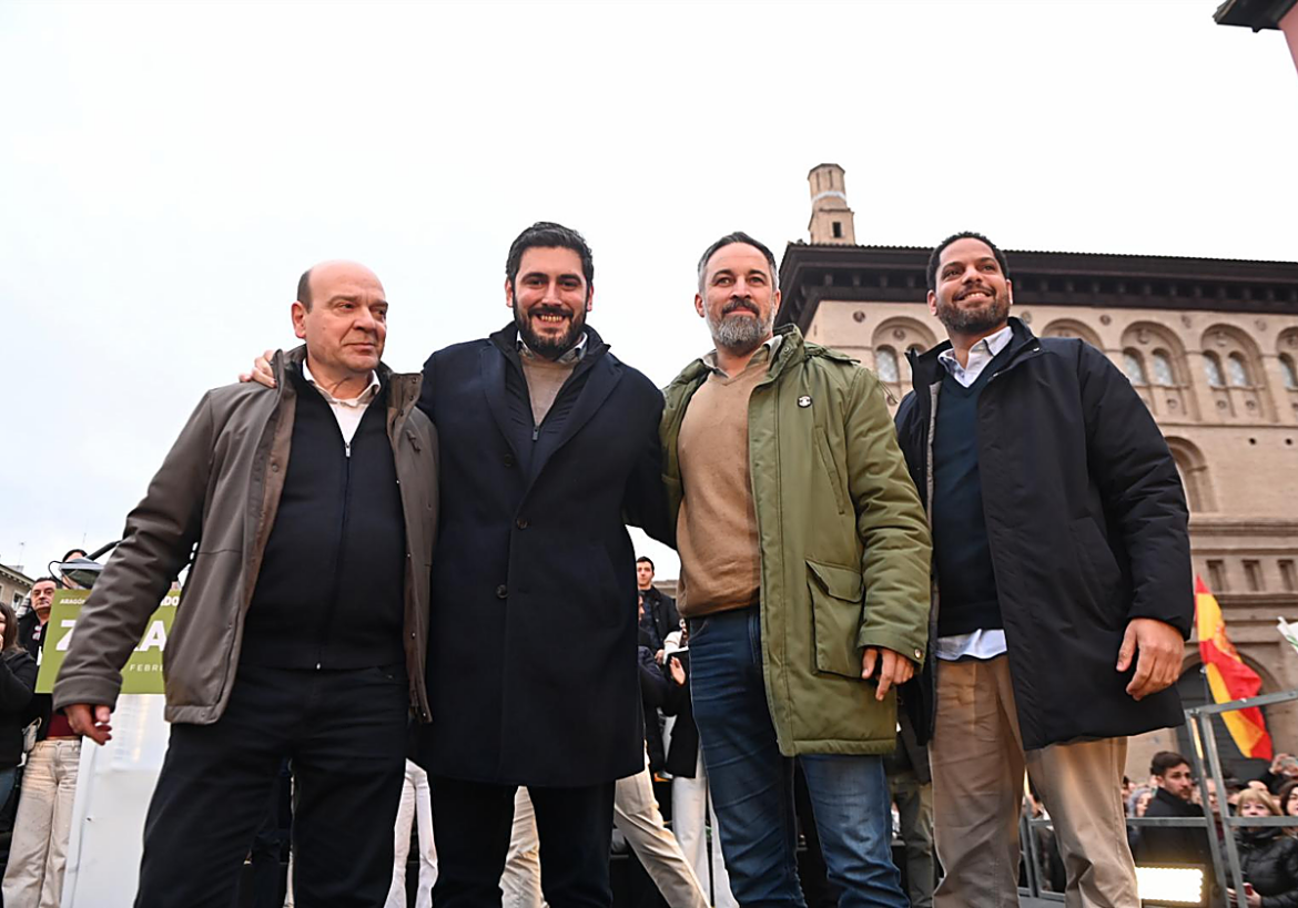 Aragón calibra el golpe de la ‘ola Vox’ contra la mayoría del PP y en el desplome del PSOE