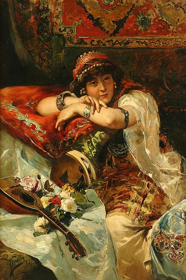'Odalisca' de Joaquín Sorolla.