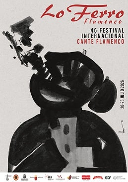 Imagen - Cartel de Lo Ferro 2026, obra de Diego Valero.