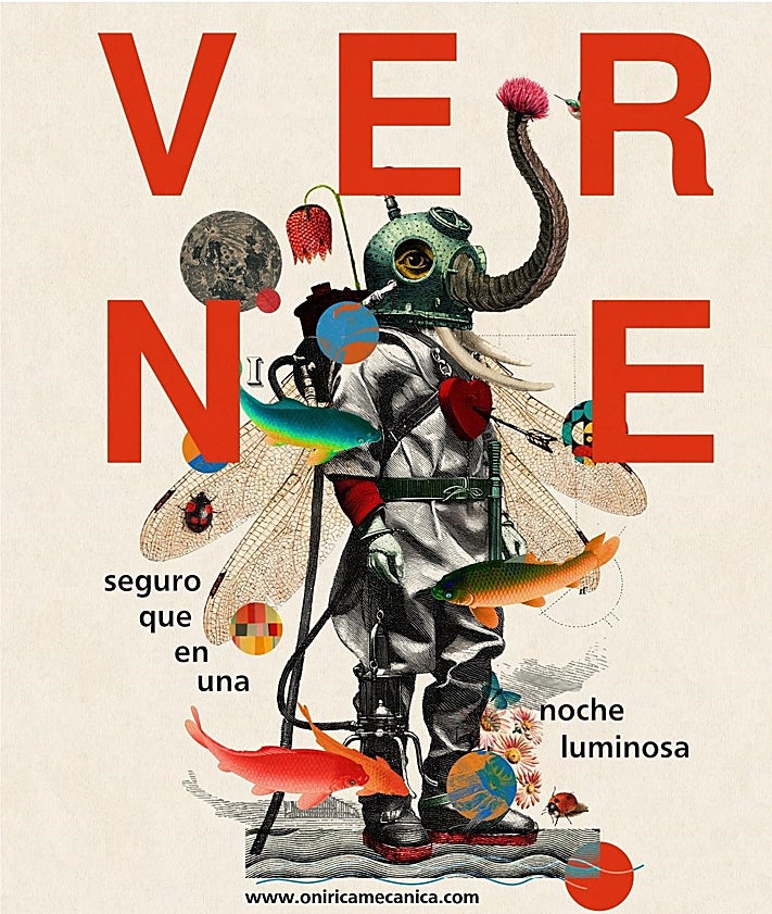 Imagen secundaria 2 - Alicia Narejos | Cartel de 'Cría Cuerdos' de Cía. Deconné | Cartel de 'Verne', de Onírica Mecánica. 