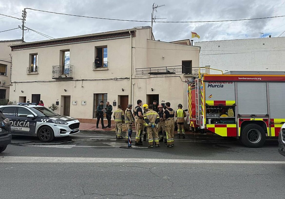 Muere una mujer de 55 años en un incendio en Murcia